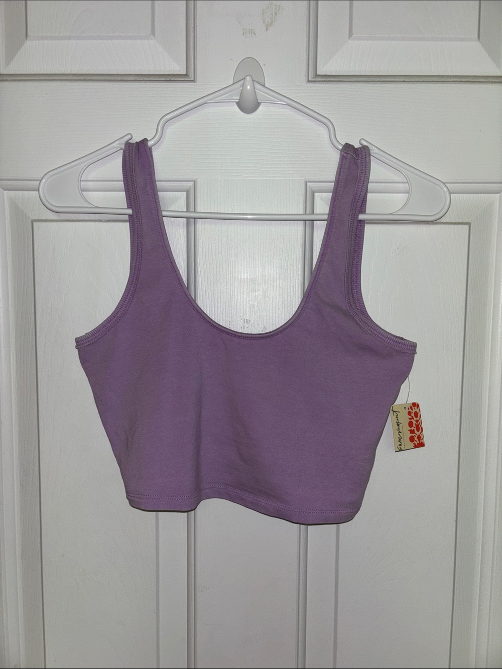 Free People- FP Movement Women’s Sleeveless Scoop Neck Crop Tank Top